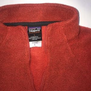 Patagonia Capilene Fleece Pullover ZIP orange M